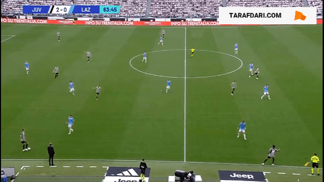 گل لوییس آلبرتو به یوونتوس (یوونتوس 2-1 لاتزیو)