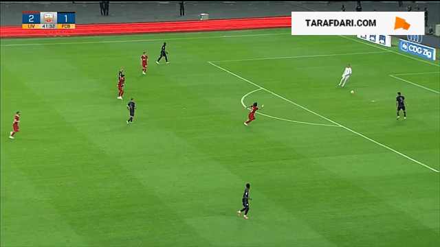 گل لروی سانه به لیورپول (بایرن مونیخ 2-2 لیورپول)