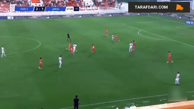 گل مهدی قائدی به عجمان (الاتحاد کلبا 3-1 عجمان)