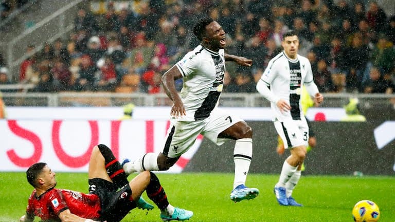 میلان 0-1 اودینزه؛ روسونری روی دور باطل با پیولی