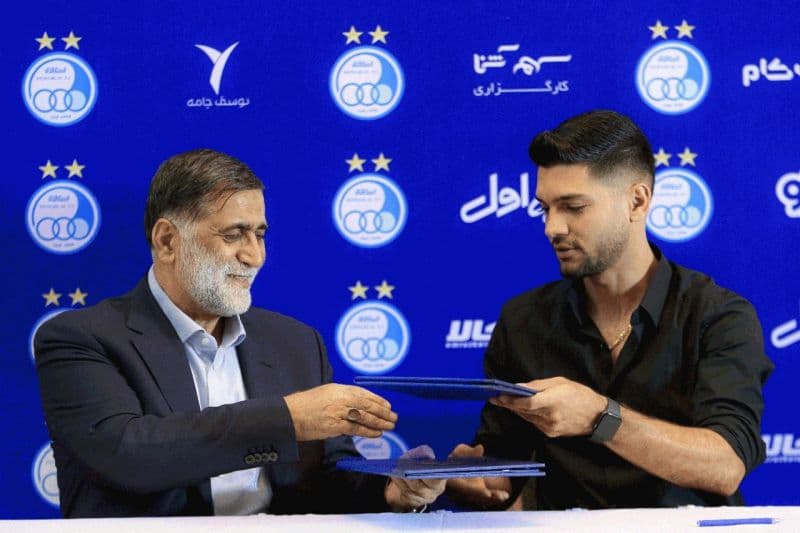 رونمایی از قرارداد 36 میلیاردی مهدی مهدی پور با استقلال!!