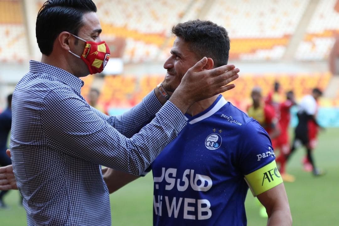 وریا غفوری کنار دوستِ دشمن جواد نکونام! + عکس
