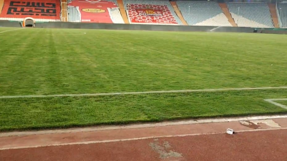 چمن ورزشگاه آزادی به پیمانکار پرسپولیس سپرده شد
