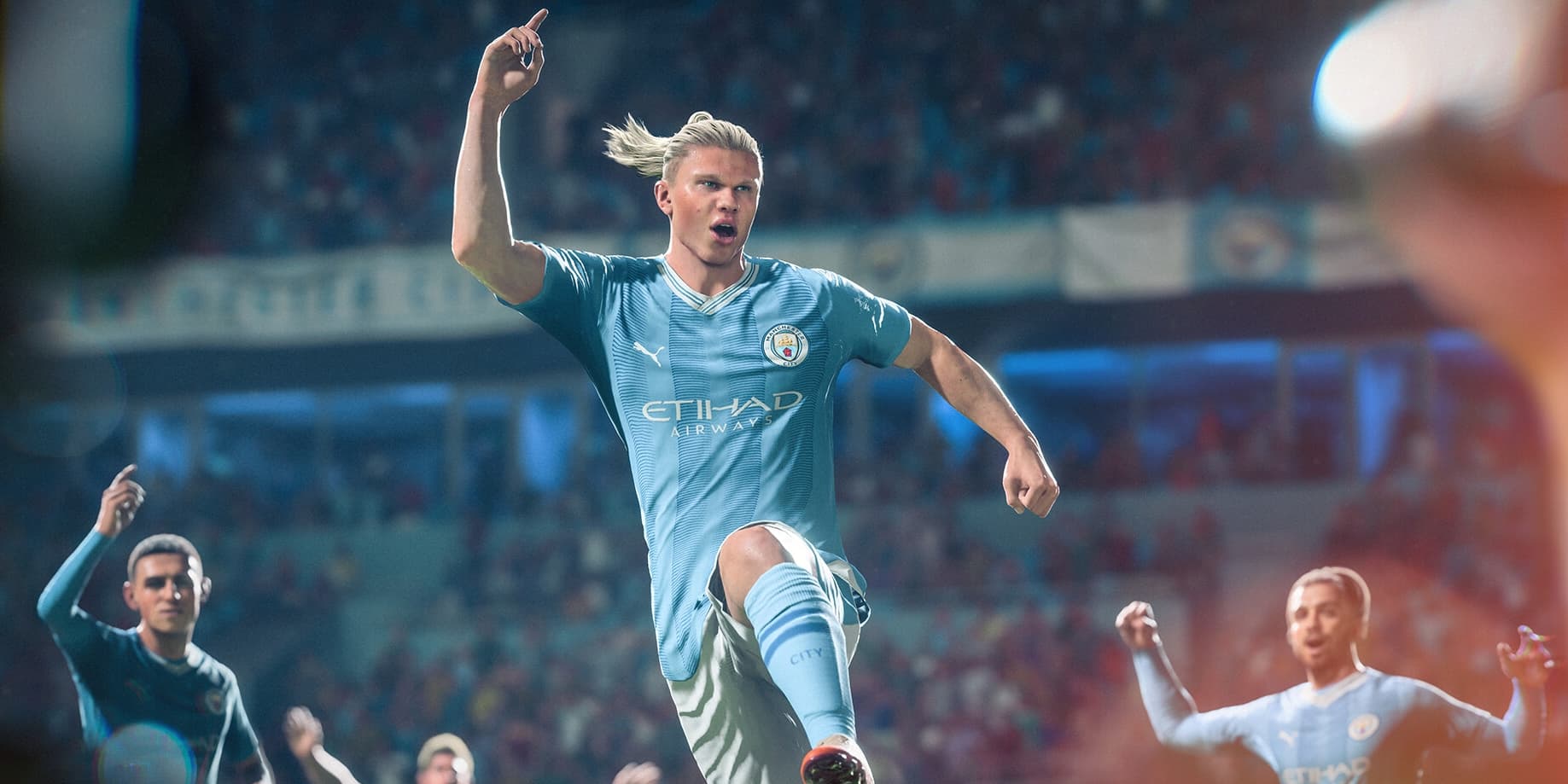 تصویر مکس ورشتپن به همراه EA Sports FC24 اختصاصی