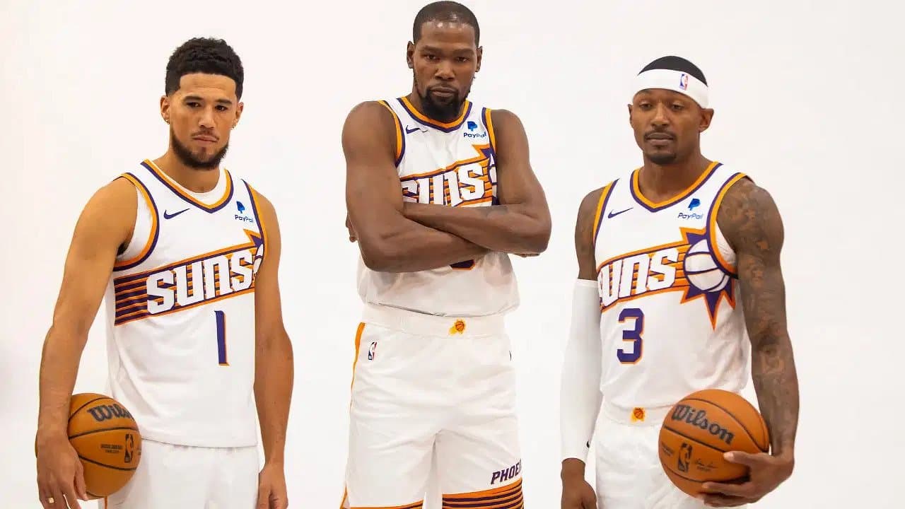 بسکتبال NBA | کوین دورنت: هیچ تیمی نمی تواند مثلث سانز را همزمان دفاع کند