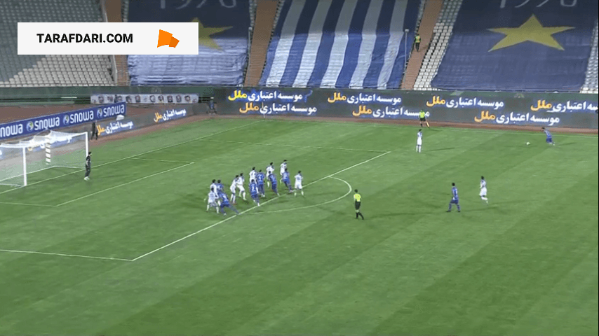 خلاصه بازی استقلال 1-0 ملوان (لیگ برتر ایران - 1402/1403)