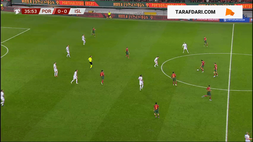 گل های بازی پرتغال 2-0 ایسلند (مقدماتی یورو 2024)