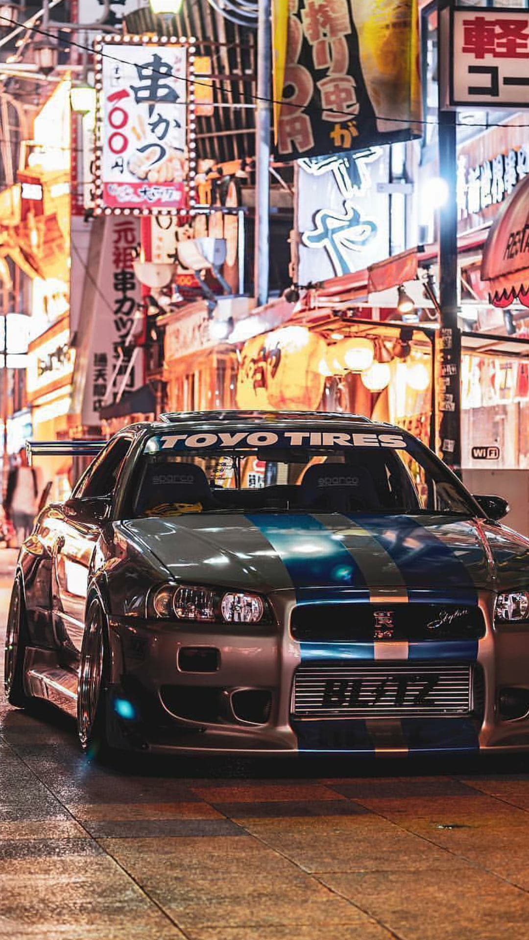 گودزیلای ژاپنی ماشین nissan skyline gtr r34