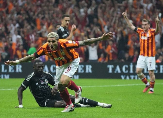 گالاتاسارای 2-1 بشیکتاش؛ ایکاردی، عشق بزرگ اصلان ها