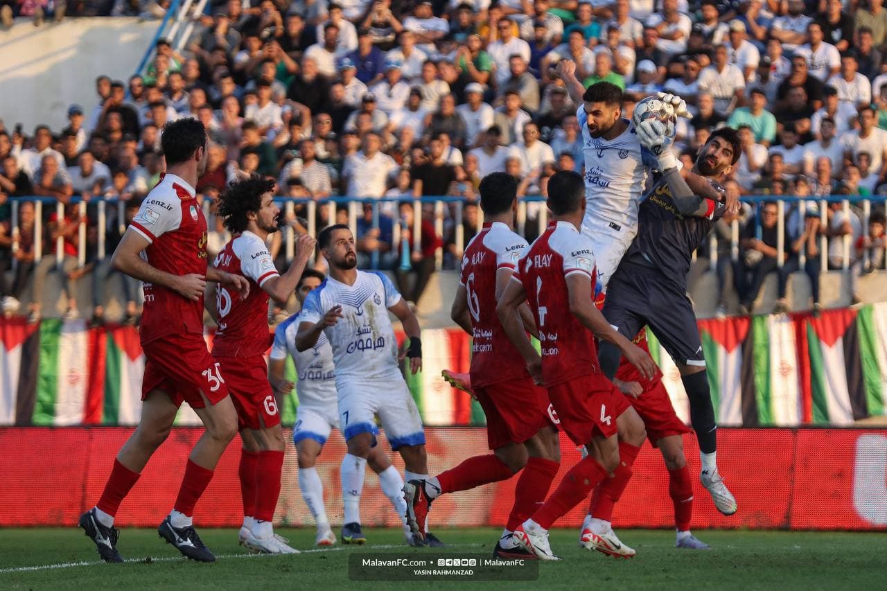 امید گل ناامید کننده پرسپولیس مقابل ملوان؛ 0.08!
