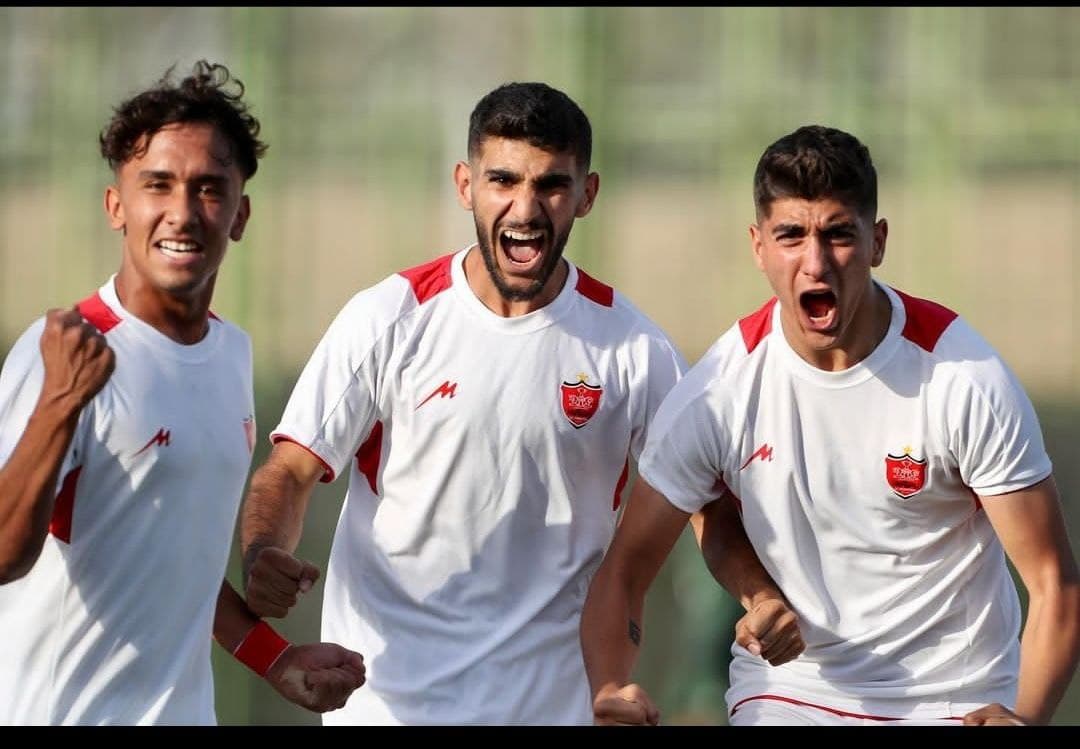 سومین برد متوالی و صدرنشینی تیم نوجوانان پرسپولیس