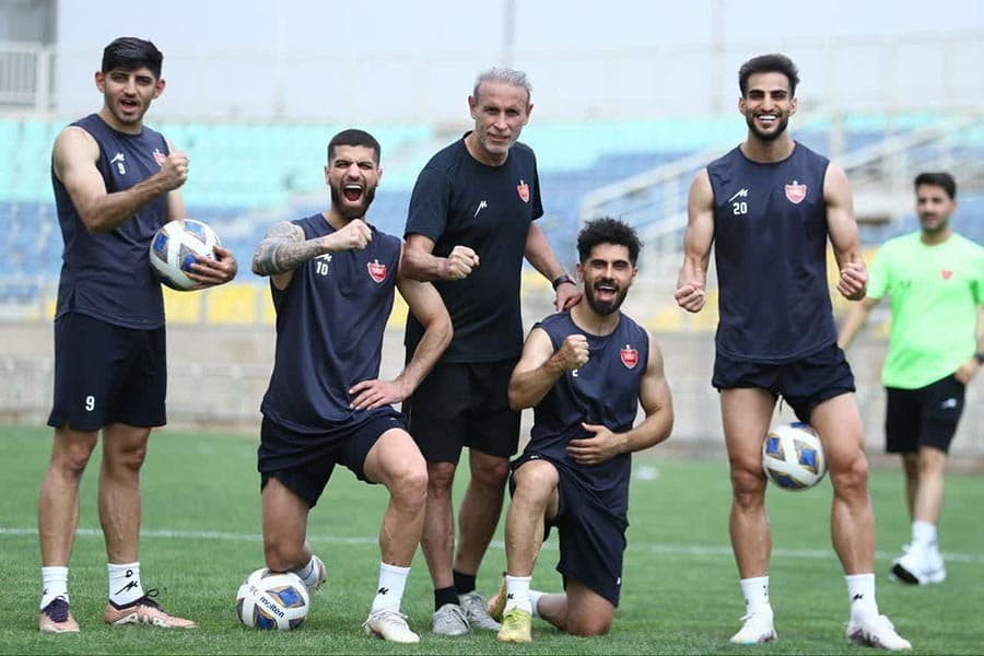 ادامه تمرینات پرسپولیس برای بازی با النصر