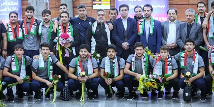 بازگشت تیم ملی نوجوانان به ایران بدون حسین عبدی