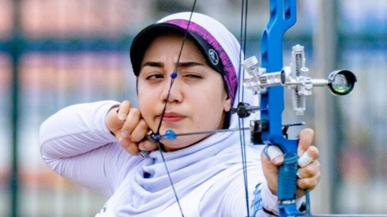 اشک های گیسا بایبوردی بعد از حذف شدن از بخش انفرادی مسابقات کامپوند