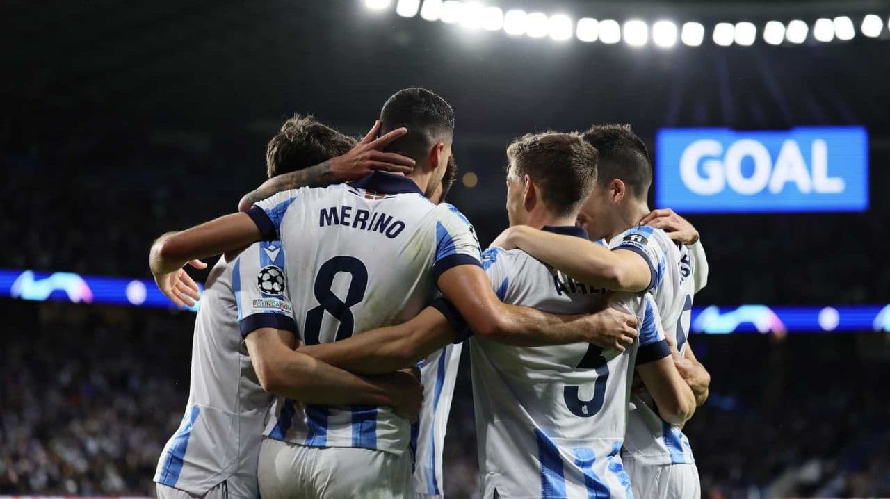 رئال سوسیداد 3-1 بنفیکا؛ در یک قدمی صعود به یک هشتم پس از 20 سال