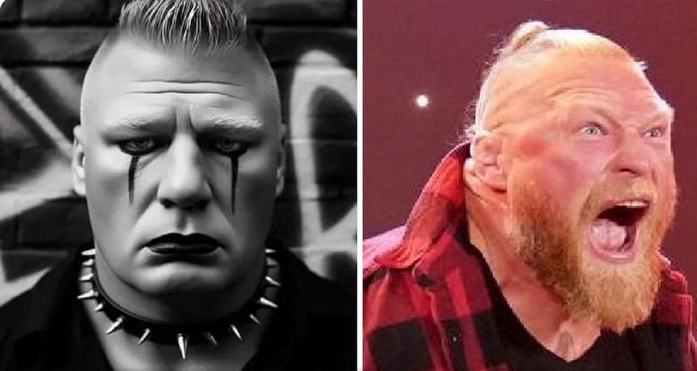 میک فولی، تصویری عجیب از براک لزنر به اشتراک گذاشت/ اخبار WWE