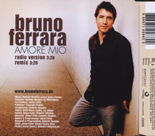دانلود آهنگ ایتالیایی Amore Mio از Bruno Ferrara