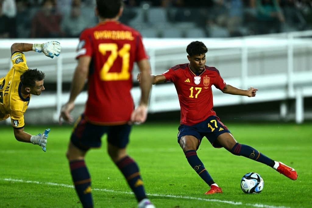 قبرس 1-3 اسپانیا؛ روند عالی لاروخا ادامه دارد