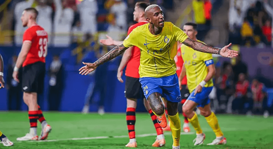 النصر 3-1 استقلال تاجیکستان؛ توفان رونالدو و تالیسکا کاخ آرزوهای تاجیک ها را نابود کرد