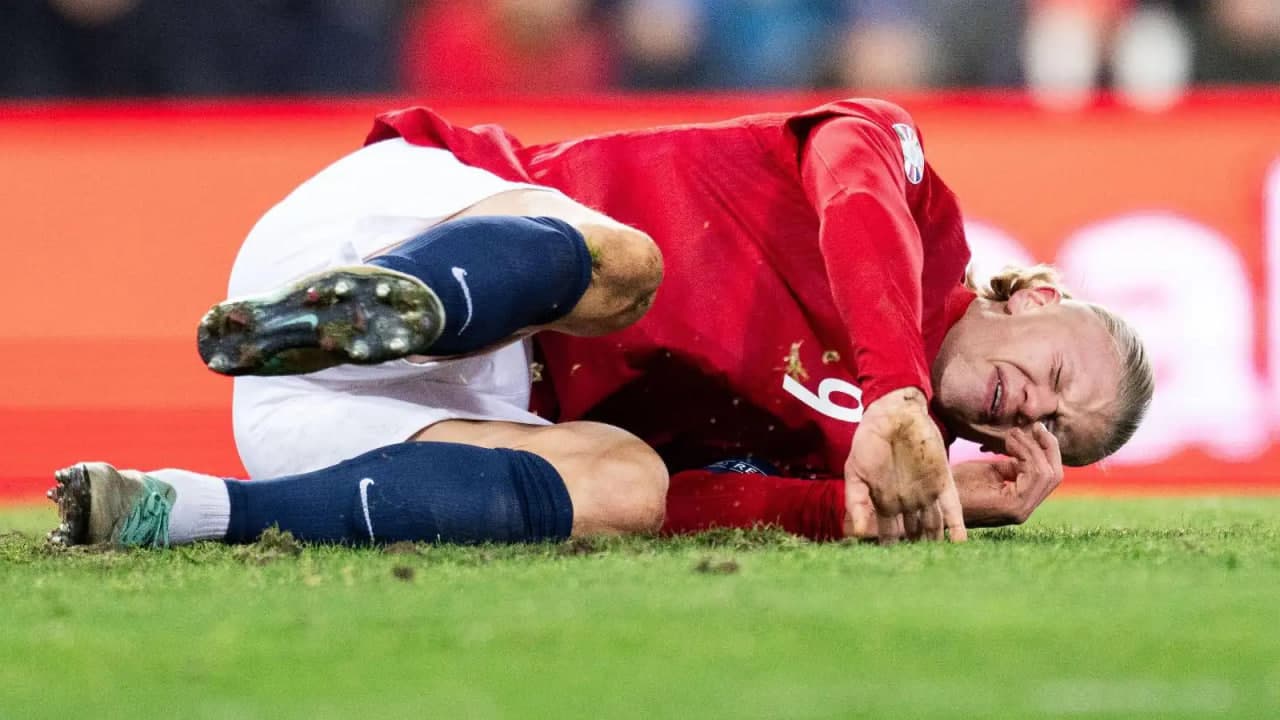 ارلینگ هالند دیدار مقابل اسکاتلند را به دلیل مصدومیت از دست داد