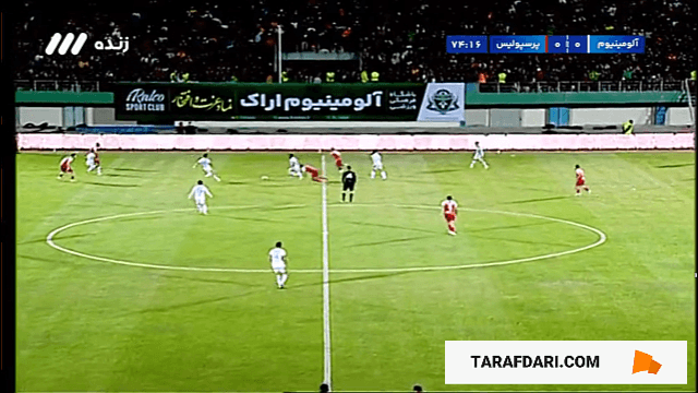 گل تماشایی امیر نوری به پرسپولیس از وسط زمین روی اشتباه بیرانوند (آلومینیوم 1-0 پرسپولیس)