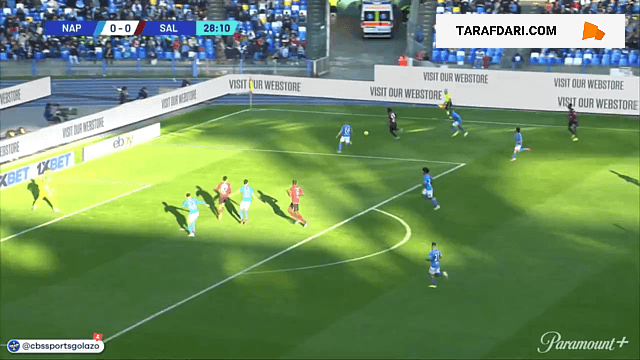 گل تماشایی آنتونیو کاندروا به ناپولی (سالرنیتانا - ناپولی)