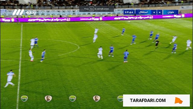گل سلیمانی به استقلال (ملوان 1-0 استقلال)