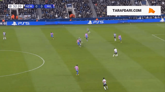 گل زیبای ژوئلینتون به میلان (نیوکاسل 1-0 میلان)
