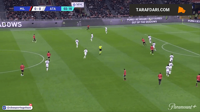 خلاصه بازی میلان 1-1 آتالانتا (سری آ ایتالیا 2023/24)