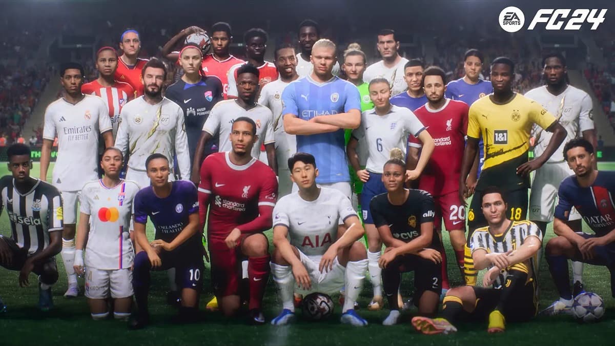 بازیکنان تیم اول رویداد Future Stars در EA Sports FC24 / عکس