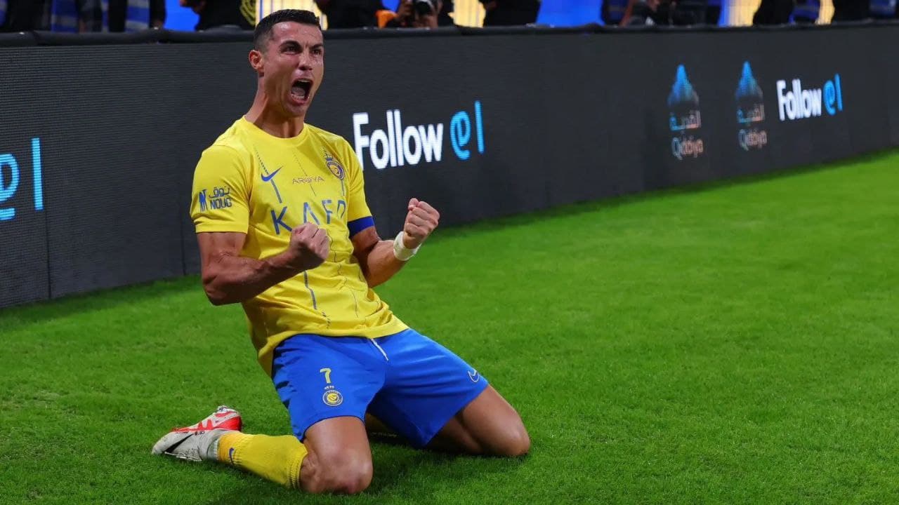 کریستیانو رونالدو به الهلال می رسد؛ حضور CR7 در تمرین گروهی النصر