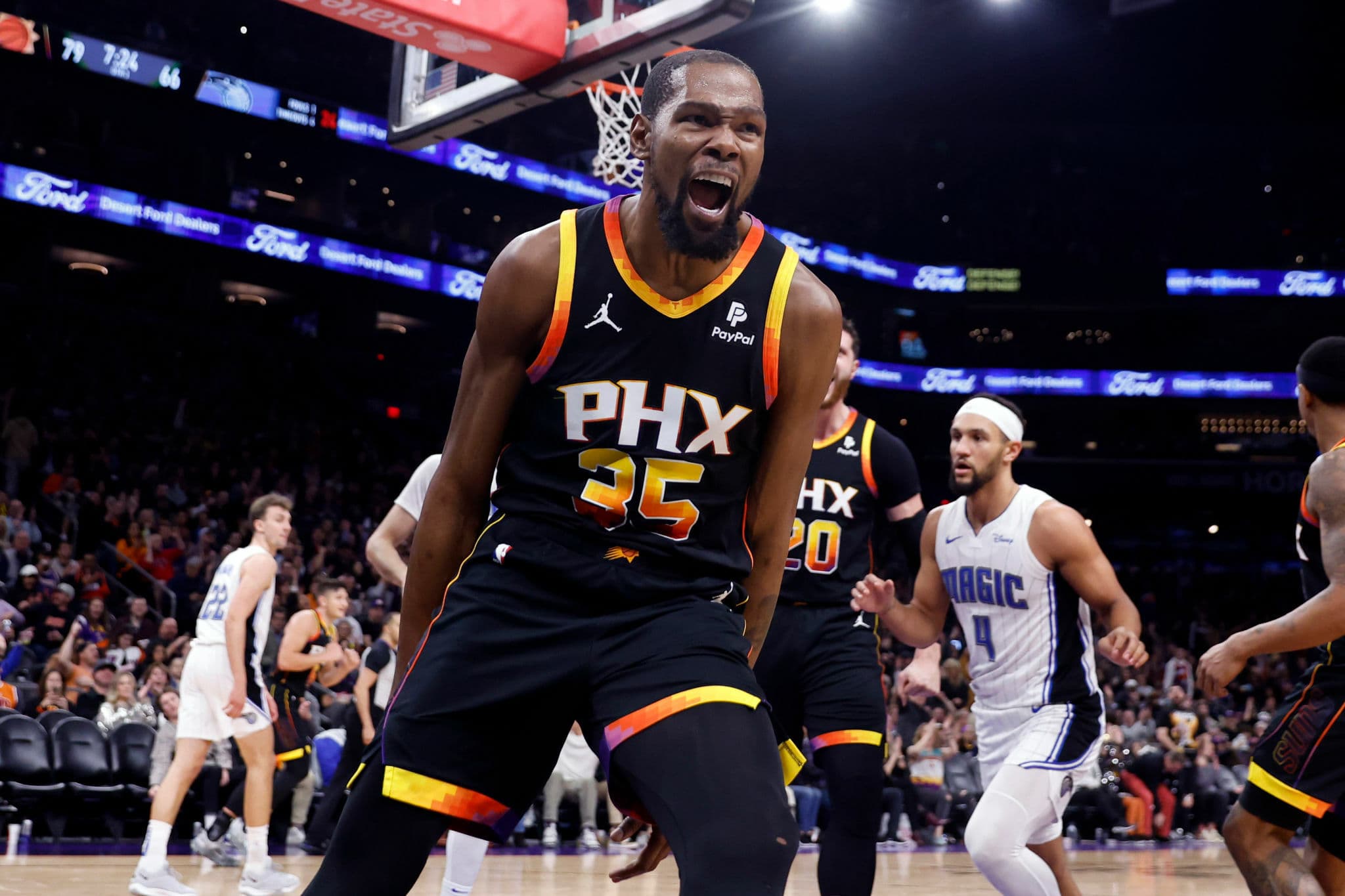 بسکتبال NBA | مثلث فینیکس سانز آتشین می شود