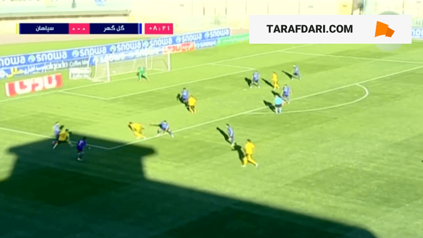 خلاصه بازی گل گهر ۳-۱ سپاهان (لیگ برتر ایران - 1402/1403)