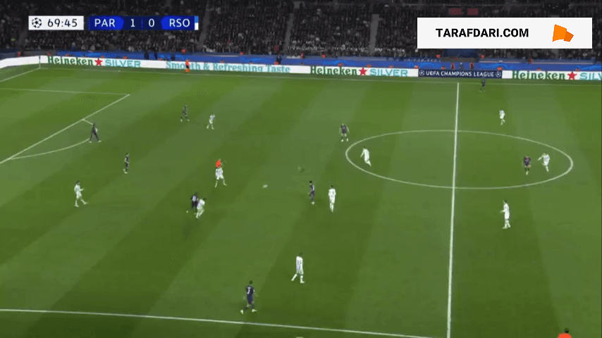 گل بردلی بارکولا به رئال سوسیداد (پاری سن ژرمن 2-0 رئال سوسیداد)