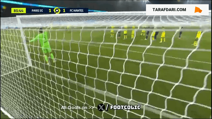 گل راندل کولو موانی به نانت (پاری سن ژرمن 2-1 نانت)