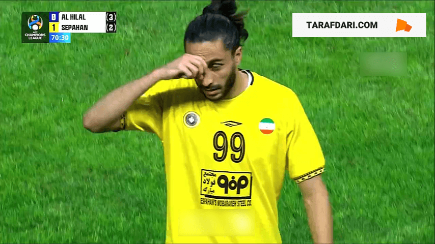 کری خوانی عجیب سیاوش یزدانی برای هواداران الهلال پس از اخراج! / فیلم