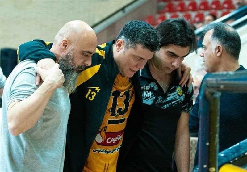 لیگ برتر والیبال؛ مهدوی فصل را از دست داد