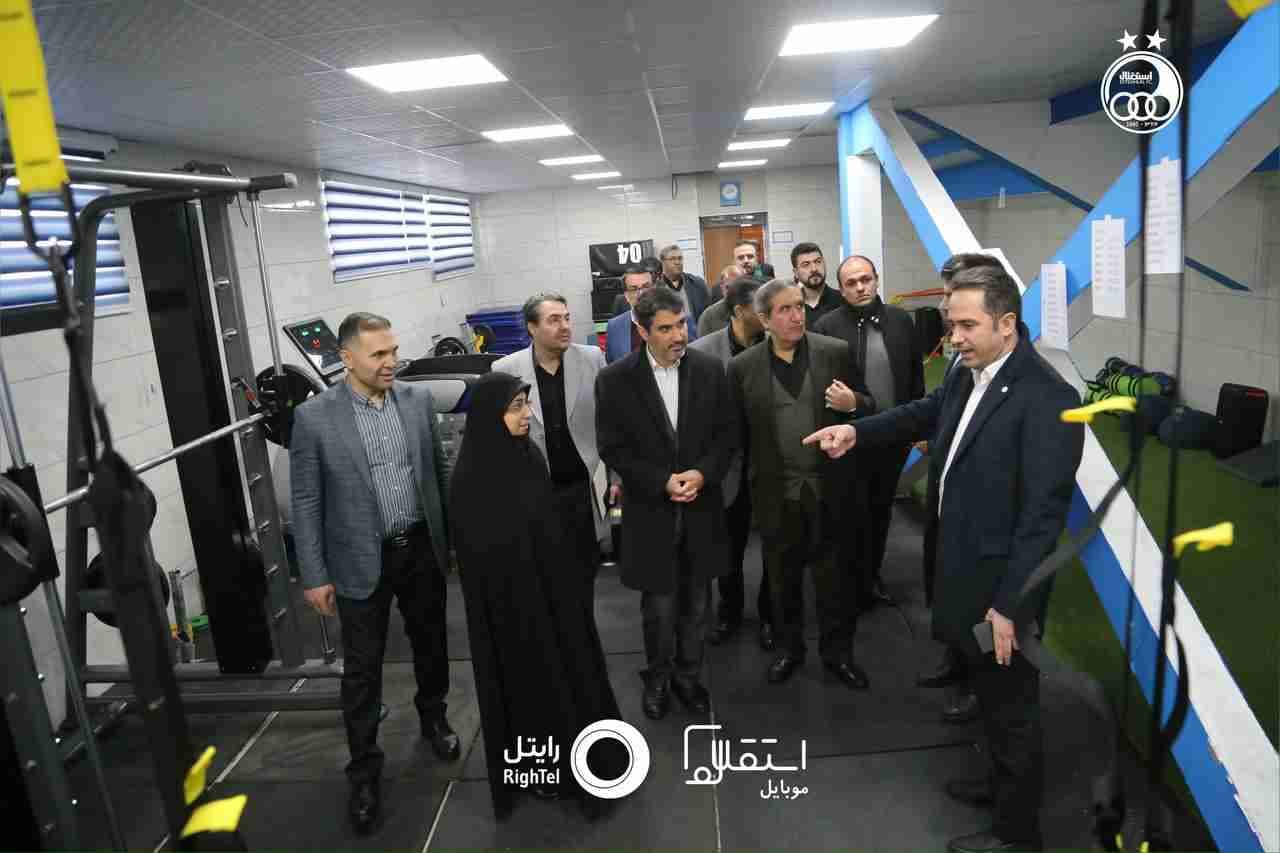 اعضای شورای شهر در باشگاه استقلال؛ کمپ حجازی تکمیل می شود