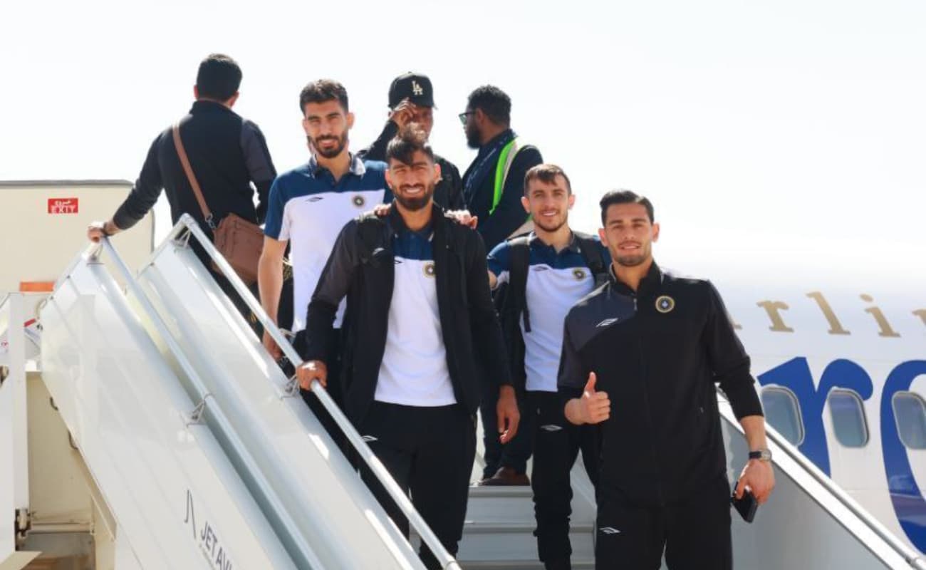 کاروان سپاهان به ریاض رسید + عکس