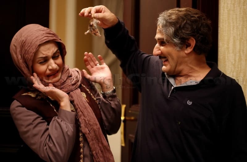 مهدي هاشمي ، مريلا زارعي در فيلم رژيم طلايي (۱۳۹۱)