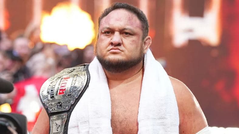 ساموا جو در کنفرانس خبری AEW Worlds End؛ دوران کاملا جدیدی در پیش است