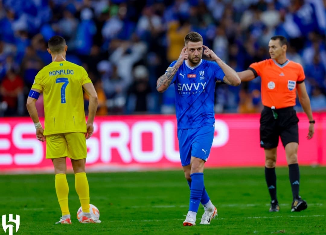 کنایه های سنگین توییتر الهلال به رونالدو و النصر پس از پیروزی در دربی / عکس