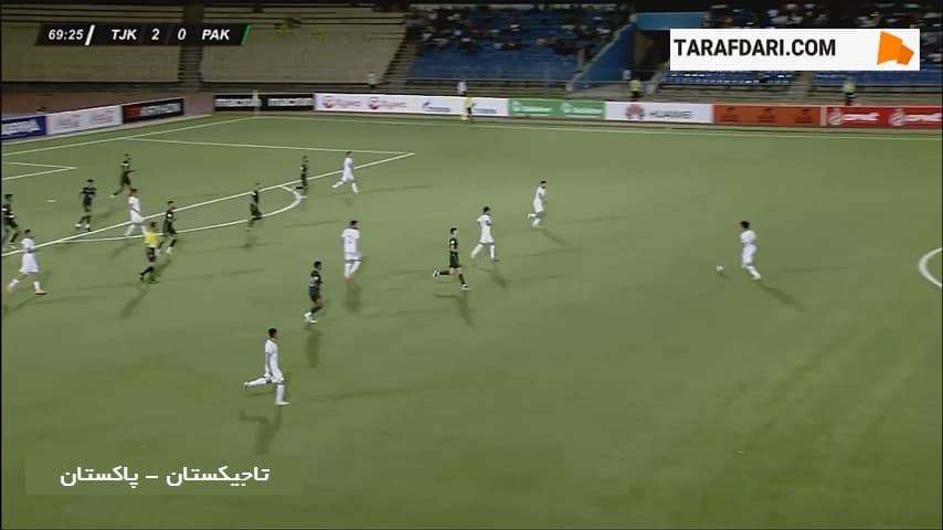 سوپر گل وحدت حنانوف مقابل پاکستان (تاجیکستان 3-0 پاکستان)