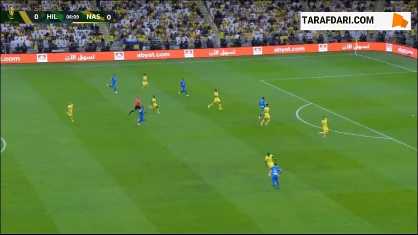 گل  الکساندر میتروویچ به النصر (الهلال 1-0 النصر)