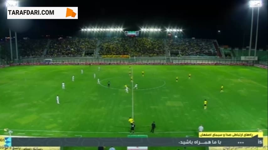 خلاصه بازی سپاهان 1-0 ملوان (لیگ برتر ایران - 04-1403)