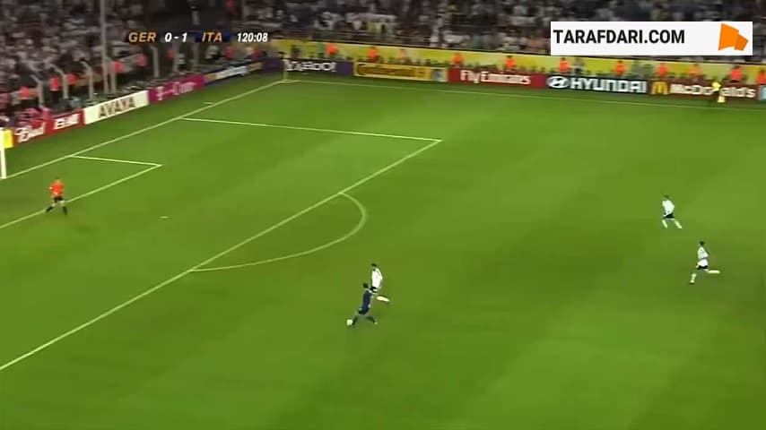 تشابه گل زاکانی به کرواسی با گل دل پیرو مقابل آلمان در جام جهانی 2006 / فیلم