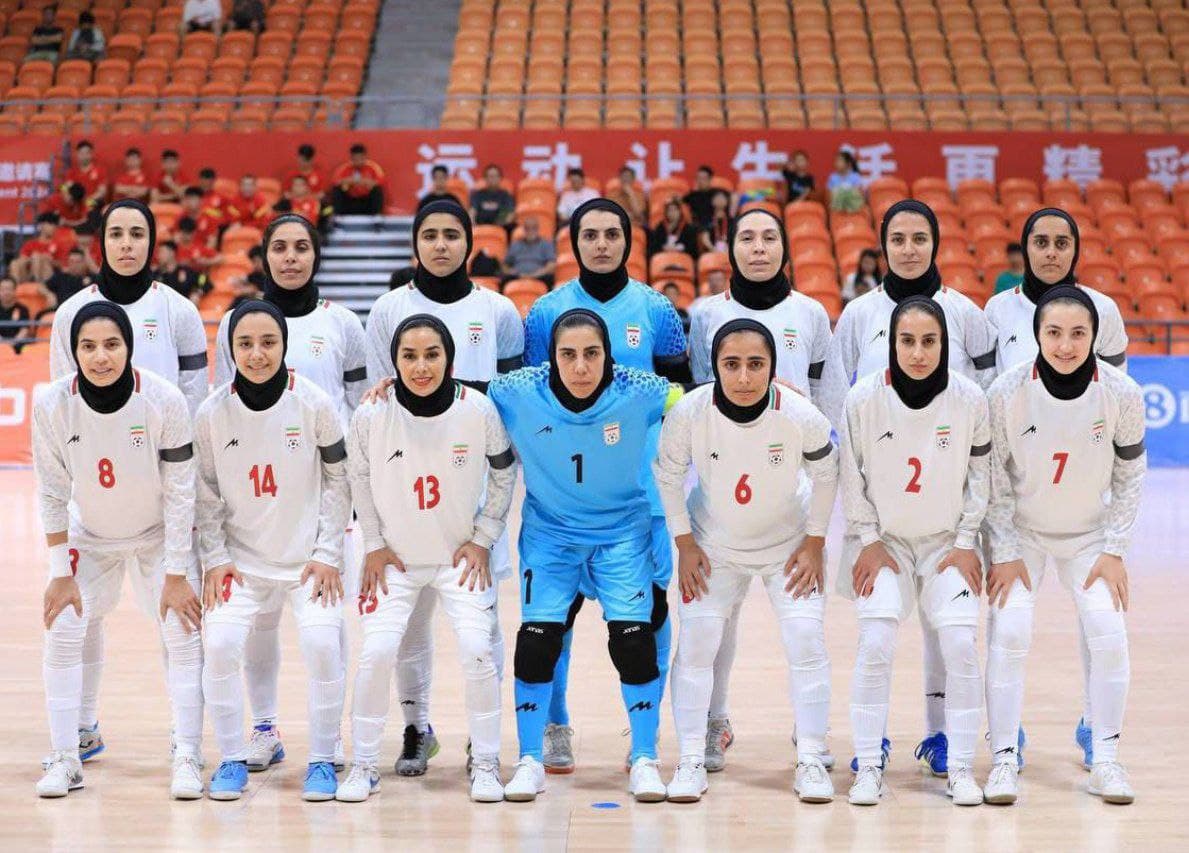 کسب مقام سومی تیم ملی فوتسال زنان در رقابت‌های بین‌المللی چین