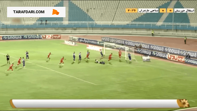 خلاصه بازی استقلال خوزستان 1-4 نساجی (لیگ برتر ایران - 2023/24)