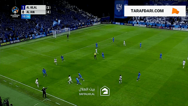 گل اریک به الهلال (الهلال 1-1 العین)