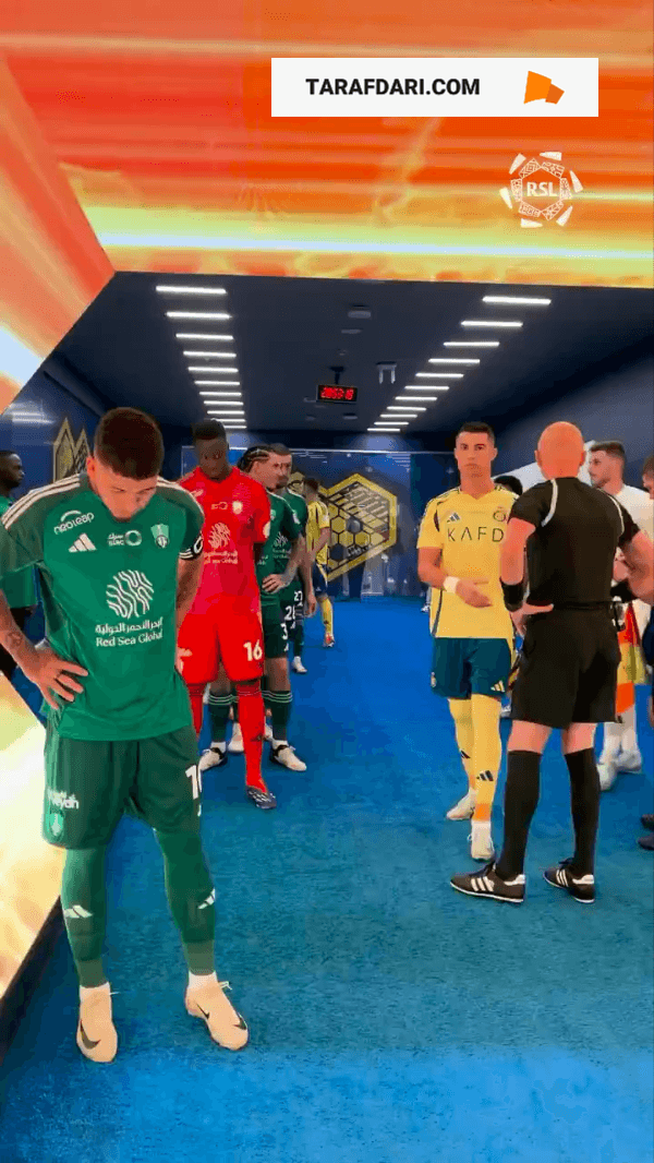 خوش و بش رونالدو, مانه و تالیسکا با فیرمینو، مندی و دمیرال پش از دیدار الاهلی و النصر